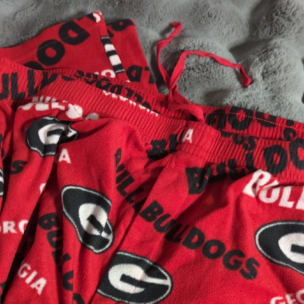 Georgia Bulldogs Red Pajama Pants
